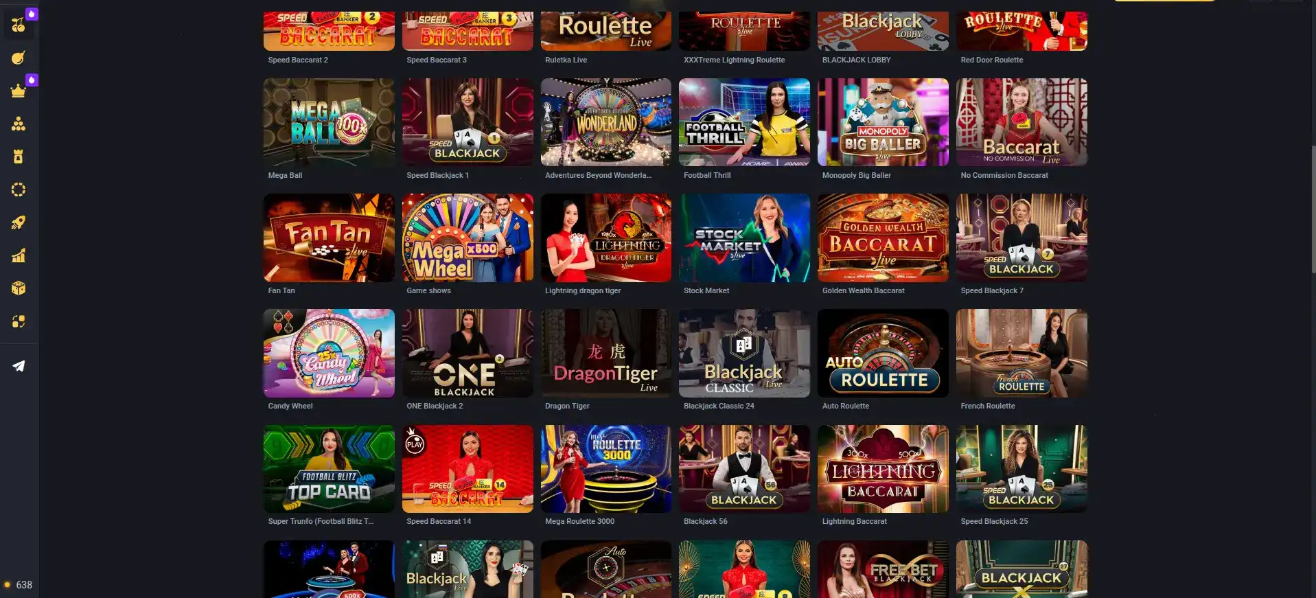 Бонусы и акции в казино Люкс